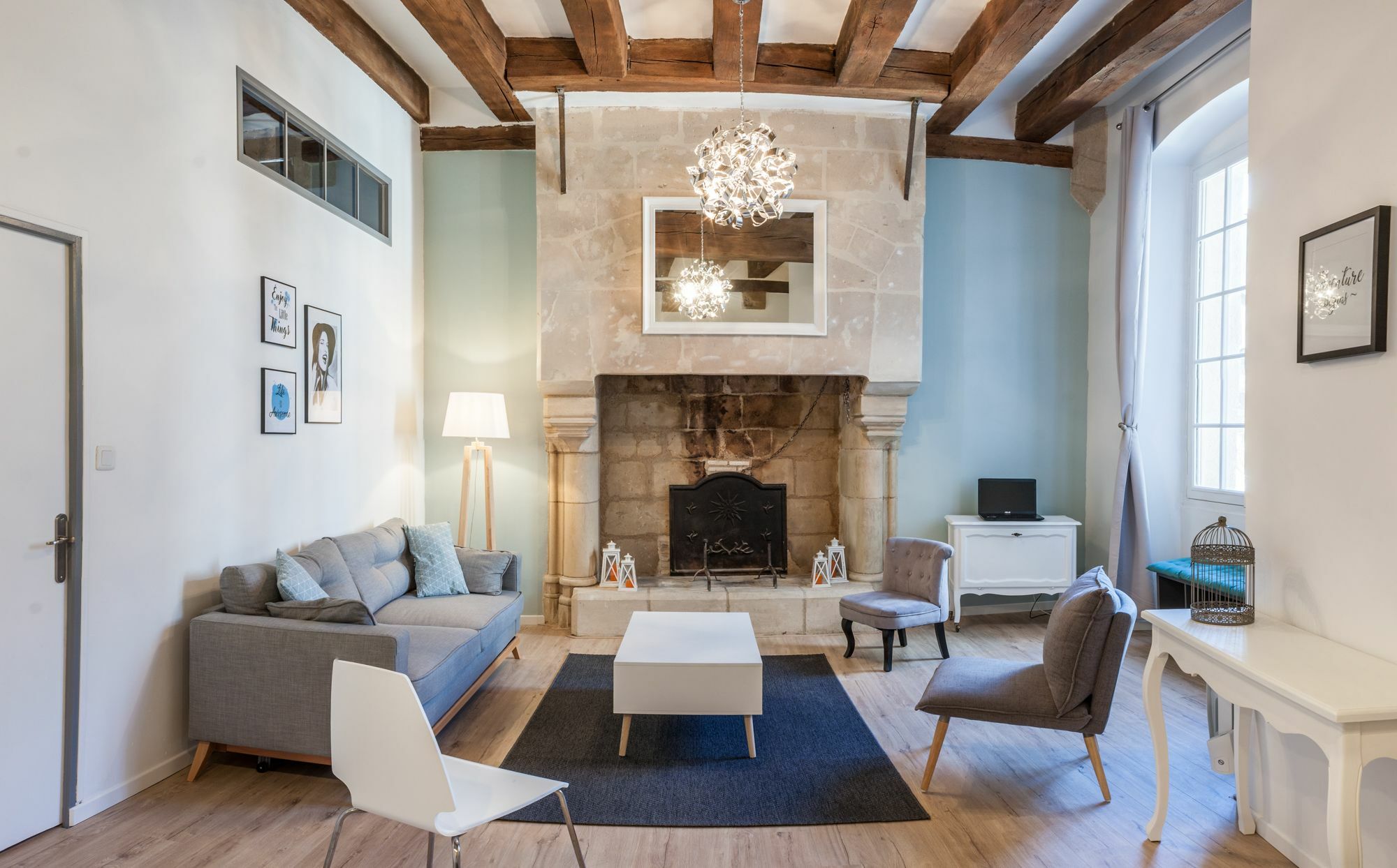 Grand T2 Vieux Tours Immeuble Historique Exterior foto